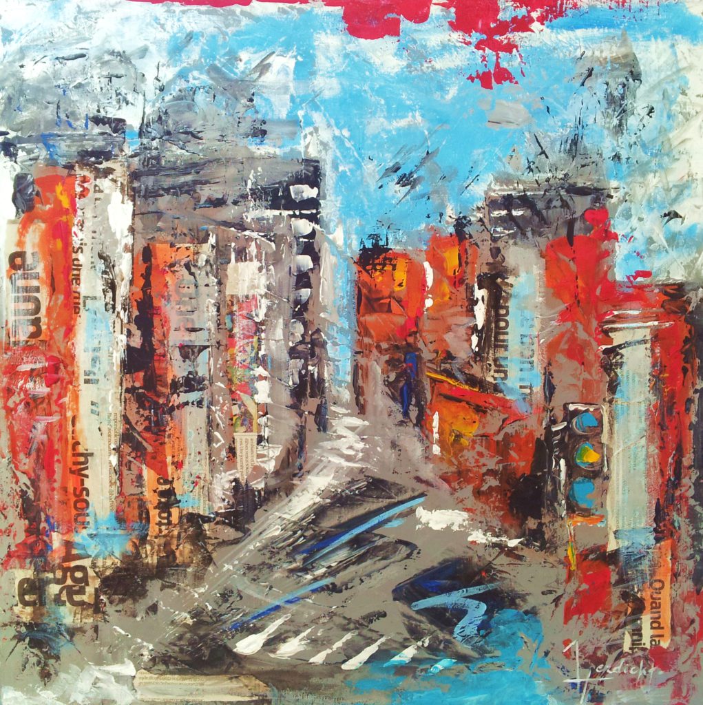 Edith Verdickt Artiste Peintre Oléronaise > Galerie > Technique Mixte