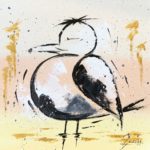 La Mouette II - 30 x 30 cm