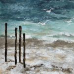 Les Brise Lames - 60 x 73 cm