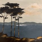Pins Maritimes II - 20 x 20 cm