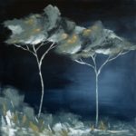Un Soir de Lune - 80 x 80 cm