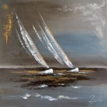 Vers le Large - 40 x 40 cm copie