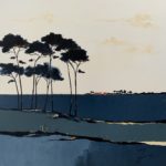 Vue de la Dune II - 80 x 80 cm