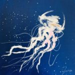 Danse de la Méduse - 50 x 50 cm