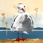 Danse de la Mouette - 80 x 80 cm