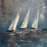 Prendre le Large - 46 x 55 cm