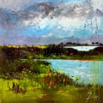 Juste Avant l'Été - Acrylique sur toile - 80 x 80 cm